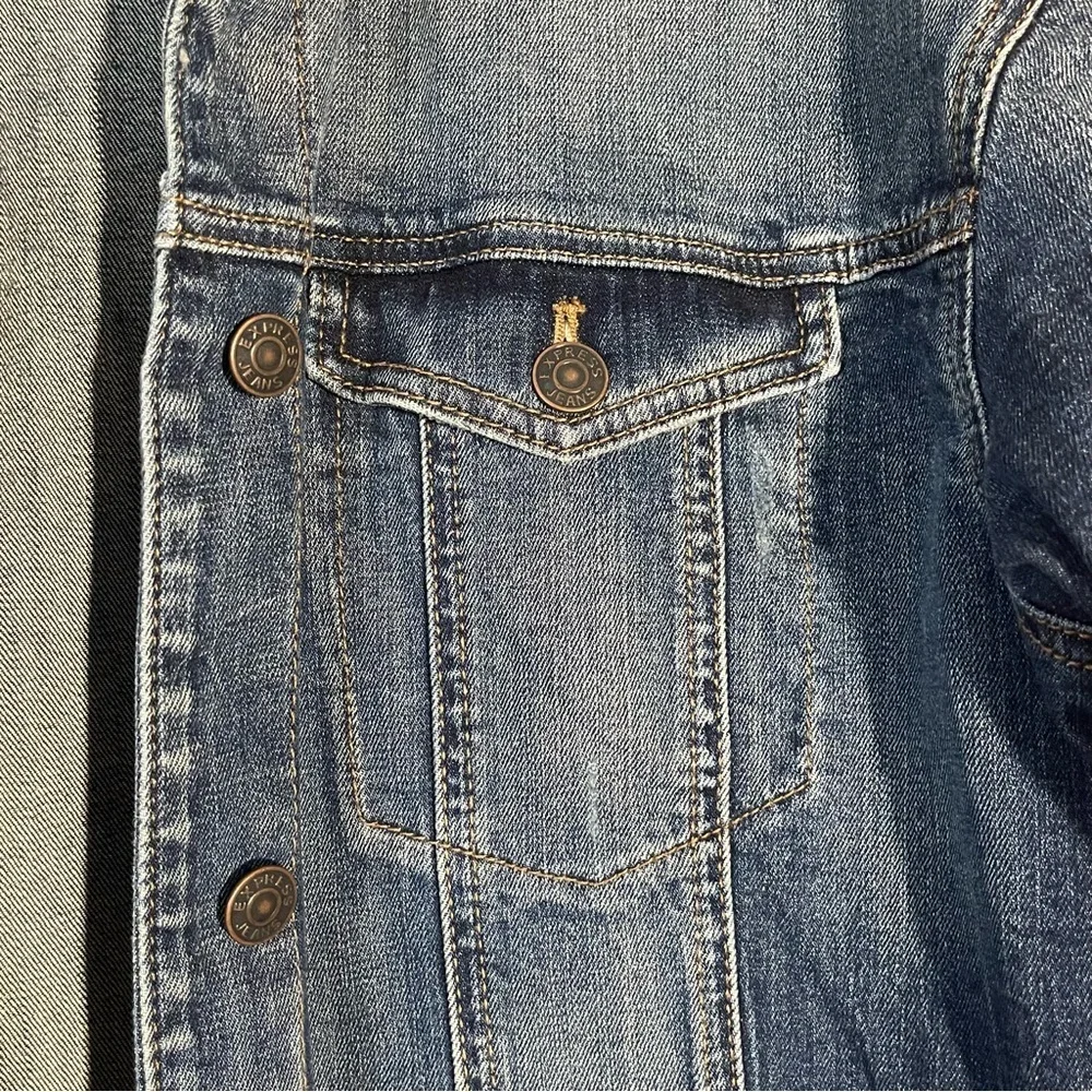 Express women’s XS denim jacket - Picture 6 of 11